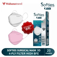 Softies 3D Surgical Masker 4Ply