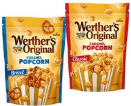 ป๊อปคอร์นเคลือบรสคาราเมล Werther's Original Popcorn 140กรัม