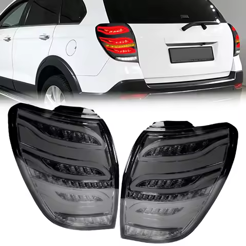 LED Car Rear Tail Lights For Chevrolet Captiva 2007 2008 2009 2010-2018 Brake Tail Lamp Yellow Turn 