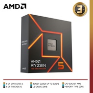 Amd Ryzen 5-7600X Desktop Processor Ryzen 5-7000 Series 6Core AM5
