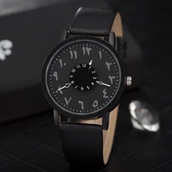 Stylish, Luxury Leather Rotary Watch