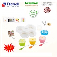 Richell RC21181 9 Piece baby starter weaning set