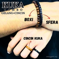 [Buy1Free1] Combo Gelang Tasbih + Cincin by KUKA