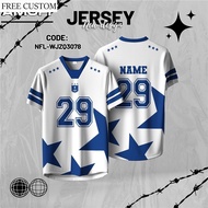 [Free Custom Name]2025 Nfl Edition Design American Football Jersey For Men Retro Collar Full Sublima