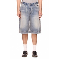 WASHED jean SHORTS – BEUTER WASHED DENIM SHORTS - BLUE