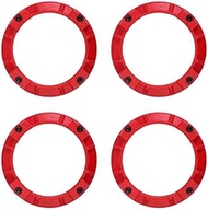 AJT DESIGN Vent Rings (2011-2018 Wrangler JK) - RED