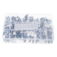 【MT】 500PCS 24-Value Aluminum Electrolytic Capacitor Kit 0 1uF -1000uF 50V Capacitors