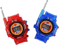 2Pcs Walkie Talkie Watches Children Outdoor Interphone Toy Two- Way Radio Walky Talky
