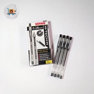 KENKO (1 Piece) Hi-Tech-H Hi Tech Ballpoint Pen 0.28mmKenko Hitec Pen/ 0.28mmKenko Hitec Santri Pen/