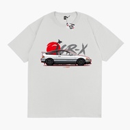 HONDA KARIMAKE Unisex Distro T-Shirt with Car Image CRX CR-X JDM LEGENDHONDA