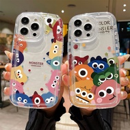 For Huawei P40 Pro Huawei P50 Pro Huawei P30 Pro Huawei P40 Lite Huawei Y9S Phone Case Cute Cartoon Little Monsters Soap Airbag Soft TPU Back Cover