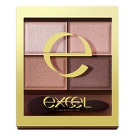 excel Excel Skinny Rich Shadow SR07 Magnolia Brown Eyeshadow Palette Makeup