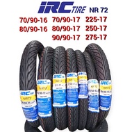 Irc tire Nr72 70/90-17 tire 80/90-17 tire 90/90-17 tire 225-17 tire 250-17 tire 275-17 tire 70/90-16