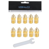 Creality Ender 3 Series/Ender 3 S1 Series/Ender 3 Neo Series 10pcs Nozel, untuk Ender 3/Pro/V2, 3 S1