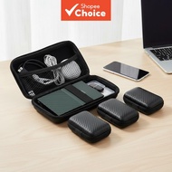 EVA Travel Storage Bag - Durable Case for Earphones & Accessories  Beg Simpanan Perjalanan EVA - Kot