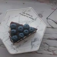 仿真藍莓切片蛋糕磁鐵
