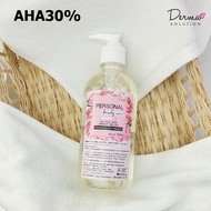 AHA 30%-50% (500 g) glycolic acid AHA เซรั่มหน้าใส หน้าขาว ผิวขาว ผลัดเซลล์ผิว รอยสิว    สำหรับผิวหน