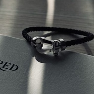 FRED FORCE 10 18k White Gold Bracelet Black k金 手鏈 手繩 黑色 0B0005-6B0275