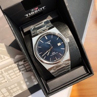 💜TISSOT 天梭 PRX超級玩家系列 自動機械機芯 100米防水 男女同款 手錶 40mm 藍色錶盤
