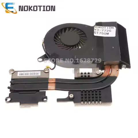 NOKOTION Radiator For ACER aspire V3-772 V3-772G laptop heatsink CPU GPU Cooler for GT750M GTX850M G