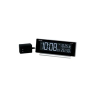 Seiko Clock Alarm Clock Radio Digital AC Color LCD Series C3 Silver Metallic DL207S SEIKO