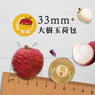 【老張果物】高雄大樹33MM＋玉荷包禮盒5斤X1盒(去枝葉_霸王級_銷日等級_冷藏配送)