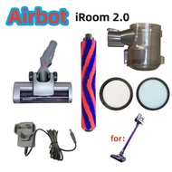 For Airbot iRoom 2.0 Wireless Vacuum Cleaner Accessories Dust Cup Floor Brush Head Filter Element Roller Brush Adapter