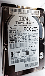 IBM  30GB-IDE - 2.5 吋 硬碟   中古良品檢測OK無壞軌