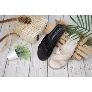 Fufa Shoes &lt; Brand &gt; 1PL215 Afternoon Woven Cross Slippers
