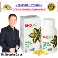 Official Store DND369 Sacha Inchi Oil 60 Softgel RX369 Zemvelo DND369 Dr. Noordin Darus By Natural Factory