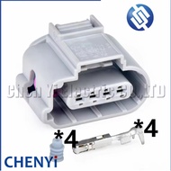 4 Pin Automotive waterproof connector wire harness plug 8K0973704B 8K0 973 704B replaceable 6X097370