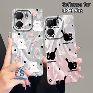 HP Oppo A5X 2025 Case Oppo A5 4G/ / oppo A5i PRO 4G / oppo A5i PRO 5G Hologram Motif Aesthetic Kekin
