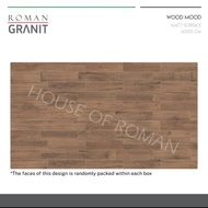 Keramik Lantai Motif Kayu/Granit Roman Motif Kayu Drovere Rosato 15X60