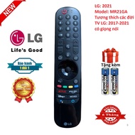 Điều khiển tivi LG giọng nói MR21GA CHÍNH HÃNG theo máy remote tv LG thông minh Oled Qled UP7720 UP7