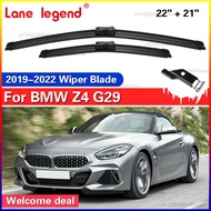For BMW Z4 G29 2019 2020 2021 2022 Front Wiper Blades Windshield Windscreen Brushes Car Accessories 