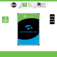 Seagate SkyHawk AI Video Hard Drives 3.5" SATA Surveillance CCTV Hard Disk (16TB/20TB)