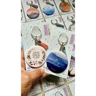 Bible Verse Pocket Mirror Keychain