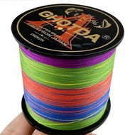 GHOTDA 300M 4 Strands PE Braided Fishing Line Super Strong Braided Lines 100% PE Braided Wire Bait B