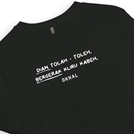 Silent Word T-shirt Please Word T-shirt Word T-shirt Funny Word T-shirt Javanese Word T-shirt Viral 