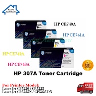 HP 307A Toner Cartridge/HP CE740A Black/HP CE741A Cyan/HP CE742A Yellow/HP CE743A Magenta /307A