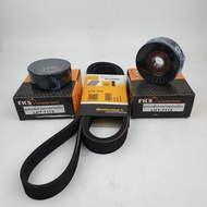 ชุดสายพานหน้าเครื่อง BMW E46 E90 E84 รหัสเครื่องยนต์ N42 N46 (ในชุดประกอบด้วยรอก 2 ตัว สายพาน 1 เส้น