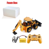 Double E E589 RC Excavator 1/20 2.4G 11CH Remote Control Cars Trucks Backhoe Loader Light Sound Cons