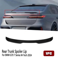 BMW i7 G70 xDrive60 Mperformance rear boot trunk lip spoiler MP bodykit body kit