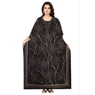 Kaftan Dubai Cotton exclusive baju Tidur selesa pakai time tidur women sleepwear