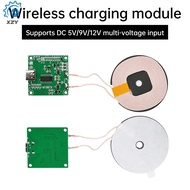 DC5V 9V 12V 15W Wireless Charging Module Long Distance 10MM Transmitter Quick Charger Cell Phone Cha