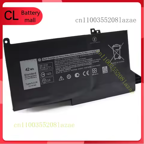 DJ1J0 Battery for Dell Latitude 12 7280 7290 13 7380 7390 14 7480 7490 Laptop