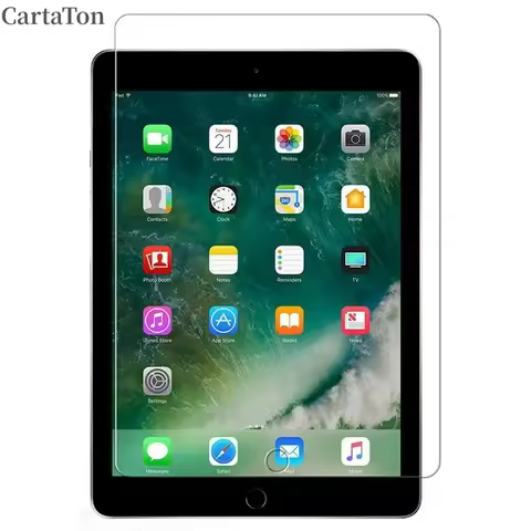 For iPad 9.7 2017 5th Gen A1822 A1823 9.7" Tempered Glass Screen Protector 9.7 2018 6th Gen A1893 A1