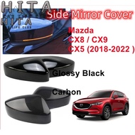 Mazda CX5 2nd Gen 2017-2025 CX8 CX9 Side Mirror Cover Exterior Car Accessories Protector