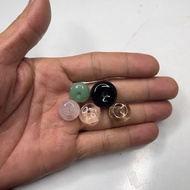 14-18mm natural quartz copper, vip product, 90-99% clarity used as a pendant