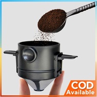 Foldable Portable Coffee Filter Coffee Maker Stainless Steel Drip Coffee Tea Holder Reusable Paperle
